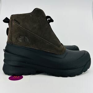 The North Face Mens Chilkat V Zip Waterproof Boots Coffee Brown NF0A5LW4 Size 14